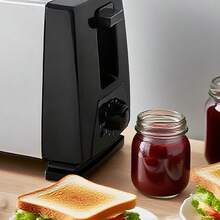 Retro Aesthetic Silver Black Color Blocked Stainless Steel Toaster Oven Combination - Baking, Baking And Baking Bread, Home Breakfast Capacity Below 500mL, 6-7 Timed Gear Settings, Detachable Breadcrumb Tray, Kitchen Countertop Decoration Suitable For Small Spaces - US A Type Plug(110-127V) - View 10