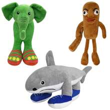 3PC Italian Brainrot Plush,Tralalero Tralala,Tung Tung Tung Sahur And Lirili Larila Inspired Plush Toy,Soft Cute Stuffed Animals Toy Gifts For Kids And Adults Halloween Toys - 3件 - 查看 1