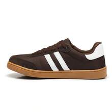 Women's Casual Sneakers – Young And Modern Look. Comfortable, Soft Rubber Sole. Street Style Sneakers, Fashion 2026. - 鏽棕色 - 查看 6