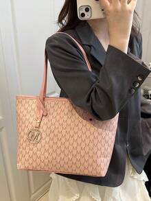 大容量女士通勤包，个性化手提包，2025新款精致小众单肩包，高品质女士包 - 彩色 - 查看 6