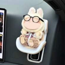 Doll Safety Seat, Suitable For Labubu, Car Seat Air Outlet Ornaments, Safety Seat Model Ornaments Toys, Doll Decoration, Car Interior Ornaments