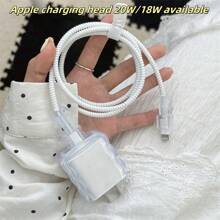 1pc 1.4M Laser Protection Sleeve, Protects Charging Cable, Data Cable, Charger, DIY Accessory