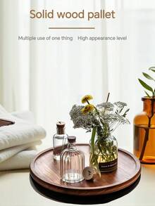 1 khay gỗ, khay Lovewood, khay để đồ phòng tắm nhỏ, khay để bồn rửa, khay trang trí bàn trang điểm nhà bếp, giá để xà phòng - khay gỗ chất lượng cao cho phòng tắm, nhà bếp, mặt bàn, bồn nước vệ sinh - Nhiều màu - Xem 1