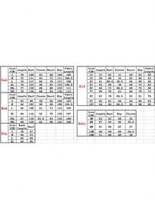 Christmas Family Pajamas Matching Set Letter Santa Hat Print Long Sleeve Tops And Plaid Pants Sleepwear - Black - View 11