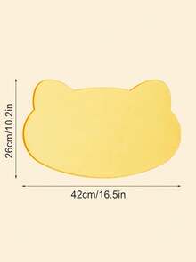 1pc Silicone Pet Food Mat, Dog Cat Bowl Pad, Non-Slip, Waterproof, Raised Edge To Prevent Spills, Easy To Clean In Dishwasher - Multicolor - View 9