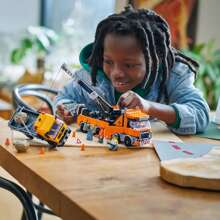 LEGO 城市重型救援拖车带起重机积木玩具 - 适合男孩和女孩的自卸卡车和拖车玩具，适合 8 岁以上 - 儿童角色扮演游戏套装 - 生日和节日礼物 - 60467 - 60467 - 查看 7