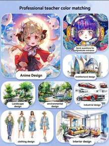 262色、168色、80色、48色、24色、圣诞装饰马克笔、酒精基漫画素描马克笔、双头笔、学校绘画用品、学校用品、返校用品、画家、学生学习用品、学校绘画用品 - 方形 - 查看 6