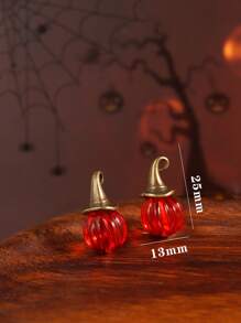 5/10/20 pezzi Perline fai-da-te per artigianato, decorazioni a forma di zucca di Ognissanti, perline pendenti, perline sparse, accessori per collane e braccialetti fatti a mano