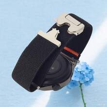 1pc Sport Nylon Stretchy Watch Band Parachute Buckle Compatible With Apple Watch Series11 42mm 46mm For Woman Man,Compatible With Apple Watch 42mm 46mm 45mm 44mm 38mm 40mm 41mm 49mm,Compatible With Apple Watch Series11/10/9 8/7/6/5/4/3/2/1/SE/Ultra2&1