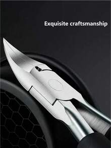 قاطع أظافر متعدد الوظائف من الفولاذ المقاوم للصدأ عالي الدقة، تحسين مؤلم للأظافر المتنامية، أداة تقليم الأظافر مناسبة للرجال والنساء، هدية راقية لعيد الهالوين، عيد الميلاد، ، عيد المعلم (البقع السوداء على المقص طبيعية ولا تؤثر على الاستخدام)