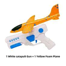 طائرة لعبة خارجية للأطفال من عمر 3-14 سنة، ألعاب رياضية خارجية للأولاد، طائرة زلاجة رغوية متحكم فيها بلمسة زر واحدة ذات طيران طويل، مناسبة لهدايا أعياد الميلاد والهدايا للأولاد