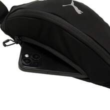 Puma Unisex Waist Bag, Shoulder Bag, Chest Bag, Casual Messenger Bag, Sports Backpack, Mobile Phone Bag 24.5*4*9CM - Black - View 9