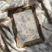 1/3 件白天鹅莲花复古动物艺术品海报帆布画墙面艺术画家居乡村农舍装饰可选画框