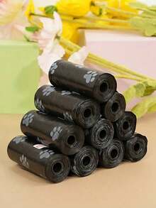 15PCS/1 Rolls Pet Poop Bags | Thickened Leak-Proof Dog Waste Bags | PE Garbage Bags For Outdoor Walks | Easy-Tear, Dispenser-Friendly Pet Cleaning Supplies Christmas Stocking Fillers, Gifts, Funny Gifts, Festival, Personalised Gift,