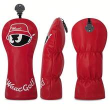 Ciekawe pokrowce ochronne na kije golfowe, akcesoria golfowe i pyłoszczelne, trwałe materiały zapewniają najlepszą ochronę kijów golfowych - Czerwony - Zobacz 5