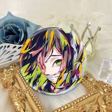 1 件 2025 年新款动漫周边闪光徽章伊之助桥平善逸吾妻 Nezuko Kamado 生日礼物 - 圣诞礼物 - 万圣节礼物 - 完美礼物 - 彩色 - 查看 17