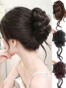 Bun Maker, Curling Hair Accessories, Hair Claws Claw Clips Hair Clips Hair Jaw Clip Hair Clamps Hair Clutch Hair Catcher Clip, Casual - Flower Pack - View 15