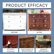 家具除漆剂——温和、方便的油漆去除剂，适用于翻新和清洁 - 白色 - 查看 7