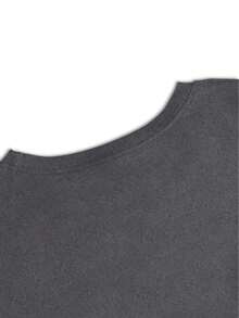 [New Product Recommendation] New Year Celebration Pattern Printed-Shirt, Women's Leisure, Vacation, Long Sleeve Round Neck, Spring And Summer, Washable, New Women's Clothing, Versatile On Street, Slim, Sports Fashionable Women's Clothing - Xám - Xem 3