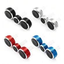 Pokrętło klimatyzacji ze stopu aluminium, pokrętło klimatyzacji, przycisk sterowania ogrzewaniem do VW Passat B5 GOLF 4 MK4 Bora JETTA A4 - one-size - Zobacz 2