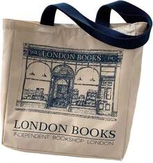 Liee - Bolsa de lona para mujer, bolsa de libro estética con cierre, bonita bolsa de libro pequeña, portátil, lavable para mujeres, bolsa de regalo para cumpleaños, día del profesor, - 1 - Ver 7
