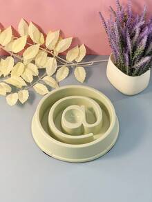 Süßigkeiten-Farbe @ geformte Langsam-Fressnapf, Anti-Verschlingen Hund Katze Langsam-Fress-Napf