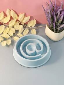 Süßigkeiten-Farbe @ geformte Langsam-Fressnapf, Anti-Verschlingen Hund Katze Langsam-Fress-Napf