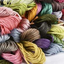 Z2Friendship Bracelet String 50 Skeins Rainbow Color Embroidery Floss Cross Stitch Embroidery Thread Cotton Floss Bracelet Yarn Craft FlossZ2 - Rainbow - View 8