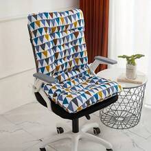 1PC One-Piece Seat Cushion, Back Support Integrated Office Thickened Chair Cushion Recliner Rocking Chair Long Cushion Rattan Chair Cushion - Multicolor - View 10