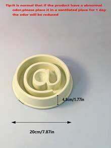 Süßigkeiten-Farbe @ geformte Langsam-Fressnapf, Anti-Verschlingen Hund Katze Langsam-Fress-Napf