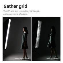 多尺寸多规格钩环安装蜂窝状网格适用于 TRIOPO Godox Ambitful 可折叠柔光箱八角形伞形抛物线柔光箱，仅网格 - 黑色 - 查看 3