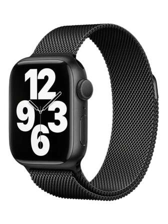 1 件男女通用磁性不锈钢网状表带，兼容 表带 40mm Ultra2 49mm 44mm 46mm 40mm 45mm 41mm 42mm 38mm 智能手表表带配件表带手链，兼容 Series 8 Band 3 6 Se 7 8 4 5 9 10 智能手表配件