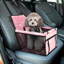 HanTai Dog Car Seat, Waterproof Portable Pet Booster, Travel Safety Carrier For Camping, Road Trip, City Driving, Daily Commute, Beach, Park, Family Outings, Outdoor Adventures