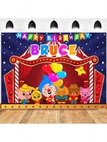 Anime P-Plim P-Plim Anime Flag Polyester Digital Printing Banner For Bedroom Wall Art Tapestry Decoration Flag - 白色 - 查看 1