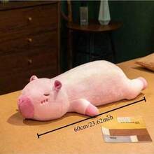 1pc-Capybara Sleeping Professional Pillow Doll, Suitable For Sofa/Bedroom/Outdoor Capybara (Pillow/Cushion/Cushion). Kawaii's Doll Capybara. It's A Great Gift For A Special Friend Or Family Member During The Holidays - Capibara - View 13