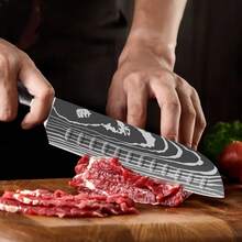 Professional Kitchen Chef Knife - Ultra Sharp Meat Cleaver And Vegetable Kitchen Knife, Chef Knife For Home And Kitchen, Home Cooking Gifts For Women And Men - D - View 2
