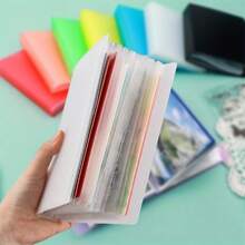 CYFUN DESIGN 1 Pc A6/Large Size Clear Sticker Photo Storage Album Stamp Cutting Dies Storage Book Organizer Folder - Clear - View 3