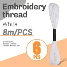 Z26 Skeins Embroidery Floss Black Embroidery Thread Friendship Bracelet String Cross Stitch For DIY Making Embroidery CraftsZ2