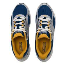 Skechers 男士 Go Run Consistent 2.0 跑步鞋，户外休闲轻便舒适运动鞋，220884-NVYL - 海軍藍色/黃色 - 查看 5