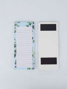 60张/包磁性便签本，大号购物清单、待办事项清单、提醒便签 - 强磁性背衬，水果图案，磁性撕取便签，小笔记本，每日计划本，签到便签，提醒清单，任务清单 - 彩色 - 查看 22