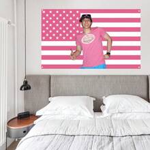 Hamzah Flag Tapestry Polyester 90g Printed Wall Hanging For College Dorm, Bedroom, Living Room, Home Decor, Beautiful Art Tapestry, Ideal Holiday Gift