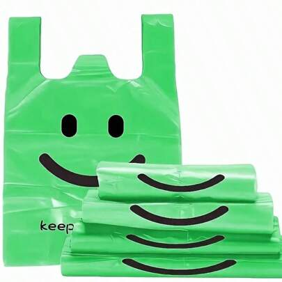 50pcs Plastic T-Shirt Bags With Handles, Plastic Bags In Gift Wrap Bags - Plastic Bags In Food Wrap Bags - Plastic Bags In Trash Bags - Bags Plastic - Gift Bags Plastic - Plastic Bags For Food - Shopping Bags Plastic - Plastic Bags Large - Plastic Bags For Drinks - Mini Bags Plastic Polyethylene Shopping Bags For Groceries, Vegetables, Fruits, Snacks - And Convenient, Suitable For Supermarkets, Restaurants, Retail Stores, And Home Organization