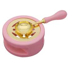 Wax Seal Heater With Wax Melting Spoon Antique Wooden Wax Seal Stove And Wax Seal Set For Melting Wax Seal Beads Or Sealing Wax Sticks, Stamps, Wedding Wax Seals Envelope Seals Stamps, Fast Melting, Perfect For Wax Seal Stamps - Multicolor - View 18