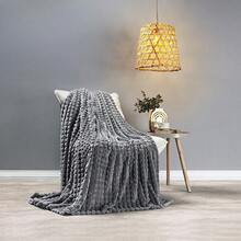 Willow Queen Blanket Ultrasoft Velvety Soft Blanket 2.4m X 2.20m - Xám - Xem 4