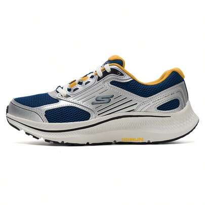 Skechers 男士 Go Run Consistent 2.0 跑步鞋，户外休闲轻便舒适运动鞋，220884-NVYL