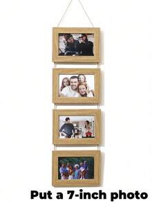 1pc-4/3/2pcs 壁挂相框套装 - 适合 6 英寸照片 - 家居装饰美学 - 万圣节家庭照片的最佳选择 - 彩色 - 查看 37