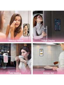 硅胶章鱼吸盘手机支架，双面硅胶吸盘手机壳支架，免提手机配件强力吸附支架，适合自拍和视频拍摄，章鱼伙伴，手机壳，手机配件，圣诞节，万圣节，派对，40个装，适用于大尺寸手机 - 雙面40顆吸盤 - 查看 3