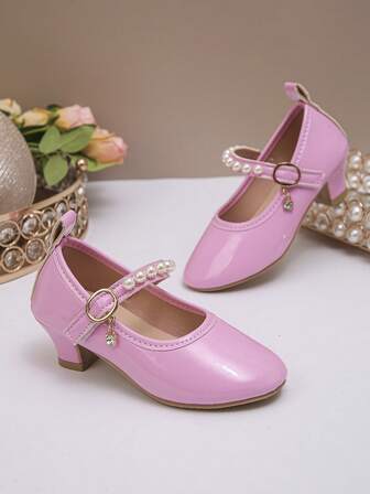 Höst/vinter Nya Is & Snöfantasi Toning Låg Klack Rund Tå Prinsessskor, Bekväma Kompakta Äkta Läderskor Lämpliga För Banketter Och Andra Tillfällen, Mångsidiga Oumbärliga