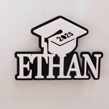 1 pièce Aimant de réfrigérateur personnalisé avec nom, aimants de nom de famille, aimants de nom de casier, aimants personnalisés de nom de réfrigérateur, aimants de nom en acrylique, cadeau idéal pour la famille et les amis, aimants pour réfrigérateur