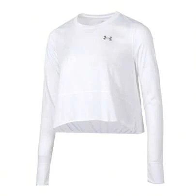 Under Armour 女士 Velocity Novelty LS 轻便健身户外运动长袖T恤 1387252-100
